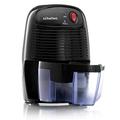 Schallen 500ml Mini Portable Compact Air Dehumidifier for Damp, Mould, Moisture in Home, Kitchen, Bedroom, Caravan, Office, Garage, Bathroom, Basement (Black)