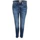 Marc O' Polo Denim Boyfriend Jeans Modell "Freja" aus Organic Cotton-Mix Damen multi/mid blue marble, Gr. 31-32, Baumwolle
