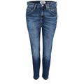 Marc O' Polo Denim Boyfriend Jeans Modell "Freja" aus Organic Cotton-Mix Damen multi/mid blue marble, Gr. 31-30, Baumwolle