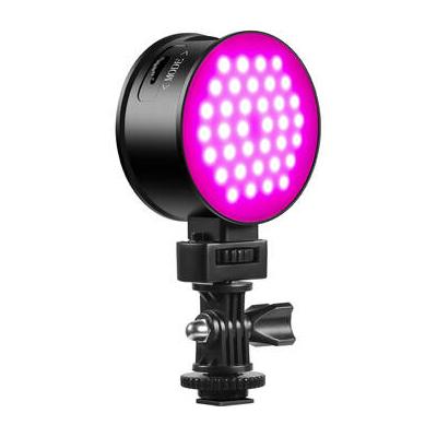 GVM 7SM Double-Sided Mini On-Camera Bicolor & RGB LED Video Light GVM-7SM