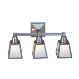 Arroyo Craftsman A-Line 21 Inch 3 Light Bath Vanity Light - AS-3E-WO-P