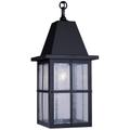 Arroyo Craftsman Hartford 15 Inch Tall 1 Light Outdoor Hanging Lantern - HH-6-GW-BZ