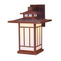 Arroyo Craftsman Kennebec 14 Inch Tall 1 Light Outdoor Wall Light - KB-9-WO-RC