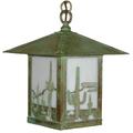 Arroyo Craftsman Timber Ridge 18 Inch Tall 1 Light Outdoor Hanging Lantern - TRH-16CT-WO-VP