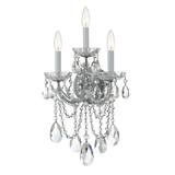 Crystorama Maria Theresa 22 Inch Wall Sconce - 4423-CH-CL-S