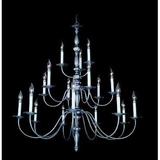 Framburg Jamestown 42 Inch 18 Light Chandelier - 7918 SP