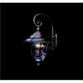 Framburg Carcassonne 25 Inch Tall 3 Light Outdoor Wall Light - 8330 IRON