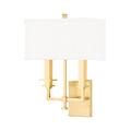 Hudson Valley Lighting Berwick 15 Inch Wall Sconce - 242-AGB