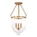 Hudson Valley Lighting Hampton 12 Inch Cage Pendant - 253-AGB-C1