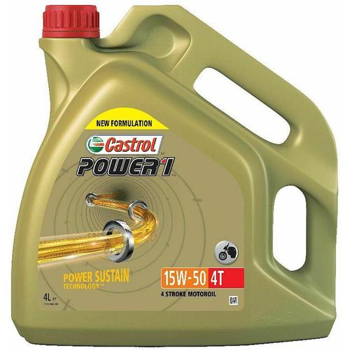 Castrol Power 1 4T 15W-50 Motoröl 4 Liter