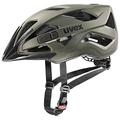 uvex touring cc - leichter Allround-Helm für Damen und Herren - individuelle Größenanpassung - erweiterbar mit LED-Licht - smoke green matt - 56-60 cm