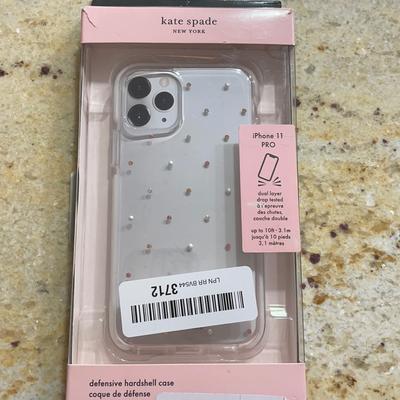 Kate Spade Accessories | Iphone 11 Pro Kate Space Case New Condition | Color: White | Size: Iphone 11 Pro