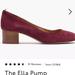 Madewell Shoes | Madewell Maroon Ella Pumps! Barely Worn Just Not My Size Unfortunately. | Color: Purple/Red | Size: 6.5