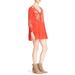 Free People Dresses | Free People ‘Sweet Tennessee’ Embroidered Minidress Red Combo Size S | Color: Orange/Red | Size: S