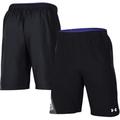 Men's Under Armour Black Northwestern Wildcats 2021 Sideline Woven Shorts