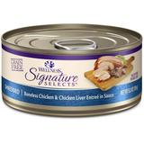 CORE Signature Selects Natural Grain Free Shredded Chicken & Chicken Liver Wet Cat Food, 5.3 oz, Case of 24, 24 X 5.3 OZ