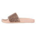 Skechers Damen POP UPS New Spark Slides, Rose Gold Canvas/Rhinestone Trim, 39 EU