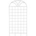 August Grove® Klag Steel Arched Trellis in Gray | 83 H x 42 W x 1 D in | Wayfair 2EFA33E27F8A4C9985F4809CC6D57EBD