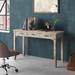 Alcott Hill® Desk w/ Built in Outlets Wood in Gray | 30 H x 48 W x 18 D in | Wayfair 774E3428C50848BFB90DFD60052F2B03