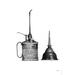 Red Barrel Studio® Oil Cans w/ Color Crop by Mike Schick - Wrapped Canvas Drawing Print Canvas in Gray | 12 H x 8 W x 1.25 D in | Wayfair