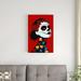 The Holiday Aisle® Dia De Los Muertos I by Omar Escalante - Wrapped Canvas Graphic Art Canvas in Blue/Red/Yellow | 30 H x 20 W x 1.25 D in | Wayfair