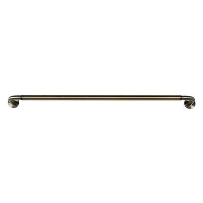 Versailles' Privacy Rod Set (28in - 48in) by Versailles Home Fashions in Brass