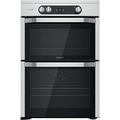 Hotpoint 60cm Double Oven Induction Electric Cooker - Stainless Steel