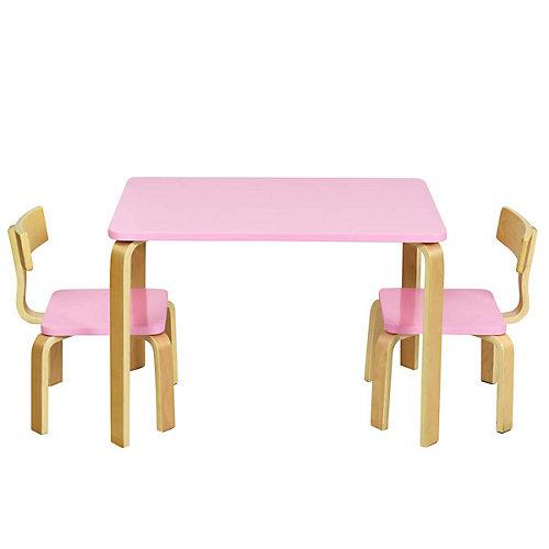 Kindersitzgruppe 3tlg. Sitzgruppe Kinder rosa