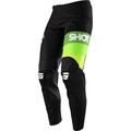 Shot Contact Story Pantalon de motocross, noir-vert, taille 38