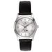 Women's Silver North Carolina Central Eagles Leather Watch