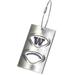 Silver Washington Huskies 3.5'' x 2'' Bag Tag