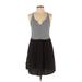 Gap Casual Dress - Mini: Black Color Block Dresses - Women's Size X-Small