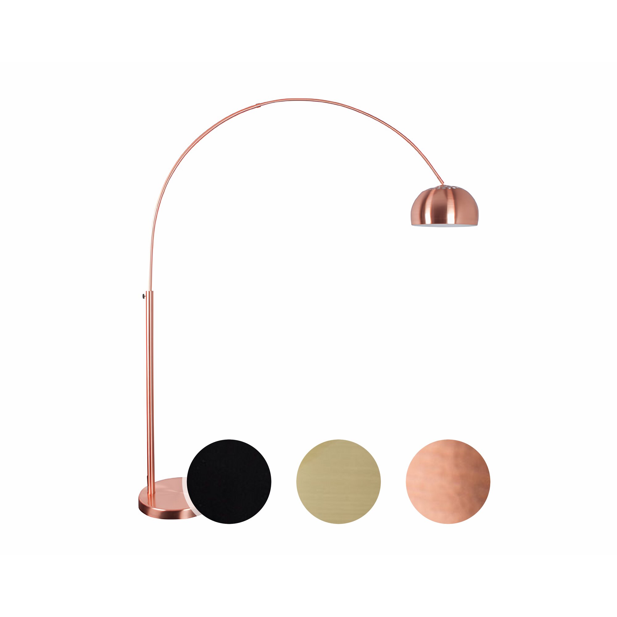 Zuiver »Metal Bow« Stehleuchte Schwarz