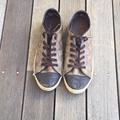 Coach Shoes | Authentic Coach Sneakers In Size 7 | Color: Brown/Tan | Size: 6.5 - 7 Us