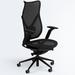 Via Seating Mesh Task Chair Upholstered/Mesh in Black | 47 H x 27.1 W x 17.8 D in | Wayfair 810061172550