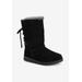 Women's Ziggy Rodeo Foldover Water Resistant Boot by MUK LUKS in Black (Size 7 M)