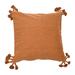 Joss & Main Pillow Cover Cotton in Brown | 0.25 H x 20 W x 20 D in | Wayfair 8E2C234583D246A3961F4320B52C1410