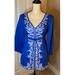 Michael Kors Tops | Michael Kors Large Blue & White Top | Color: Blue/White | Size: L