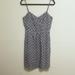 J. Crew Dresses | J. Crew Size 10 Blue And White Seaside Dress With Adjustable Spaghetti Straps | Color: Blue/White | Size: 10