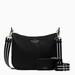 Kate Spade Bags | Kate Spade Rosie Large Leather Messenger Crossbody Bag Black Nwt | Color: Black | Size: Large