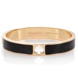 Kate Spade Jewelry | Kate Spade Hole Punch Black & Gold Bracelet | Color: Black/Gold | Size: Os