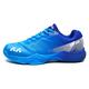 Men's Badminton Tennis Shoes, Indoor Court Training Shoe Wear-Resistant Racketball Squash Volleyball Sneaker Comfort Table Tennis Shoes,Blue,9 UK