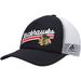 Women's adidas Black/White Chicago Blackhawks Foam Trucker Snapback Hat