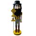 12 inch Appalchian State Rivalry Nutcracker - yellow