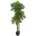 5.5' Triple Areca Palm Artificial Tree - 13"D x 13"W x 66"H
