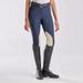 Hadley High - Rise Breeches by SmartPak - Knee Patch - 30R - Navy w/ Tan Patch - Smartpak