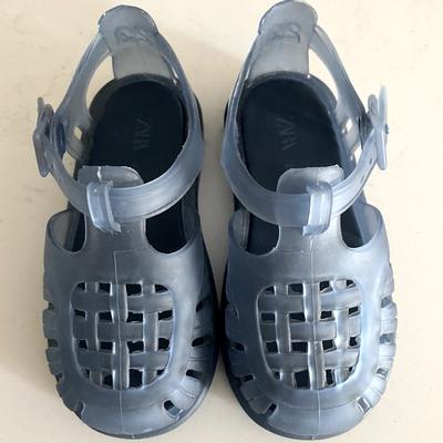 Zara Shoes | Baby Boy Zara Jelly Sandals | Color: Black | Size: 23bbeu