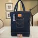 Levi's Bags | Levi’s Back Pocket Denim Tote Bag 17x17x6 | Color: Blue | Size: 17x17x6