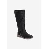 Women's Bianca Briana Water Resistant Knee High Boot by MUK LUKS in Black (Size 9 M)