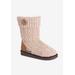 Women's Janet Water Resistant Boot by MUK LUKS in Sand (Size 7 M)